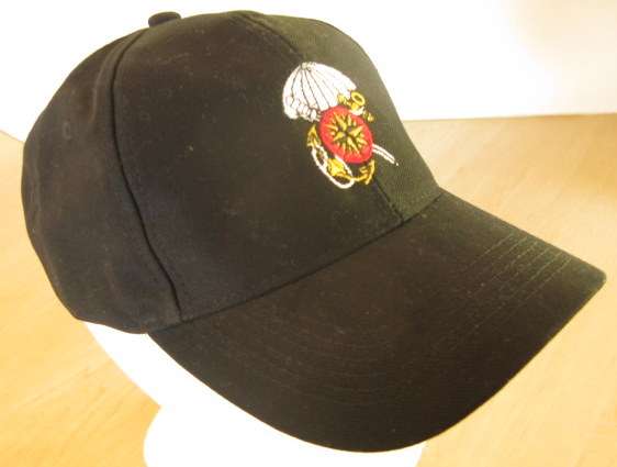 NO. 5227)  RECCE - PRIVATLEY DESIGNED LOGO FOR 1 OF THE OPERATORS - ON BASEBALL CAP.  MODERN - SIZE