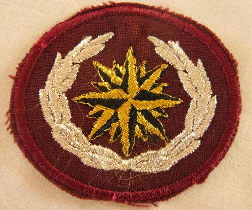 NO. 5404)  RECCE BERET BADGE 10TH ISSUE WORN FROM 2001 - ORIGINAL.