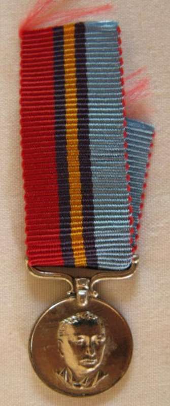 NO. 5410)  RHODESIA GENERAL SERVICE MEDAL MINIATURE.
