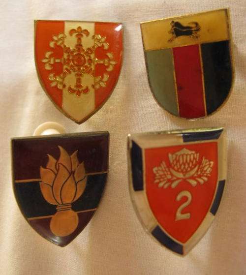 NO. 5721)  AFFILIATION BADGES 4 SOLD TOGETHER THE FOLLOWING: