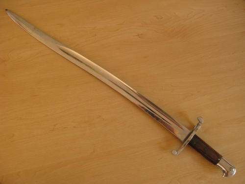 BRITISH YATAGHAN - BLADED BAYONET -  FOR THE WHITWORTH RIFLE