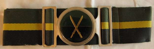 S.A. INAFANTRY SCHOOL COMPLETE BELT & BUCKLE.