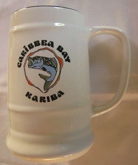 RHODESIA - CARIBBA BAY - MUG HEIGHT 13,5CM WITHOUT ANY DAMAGE.