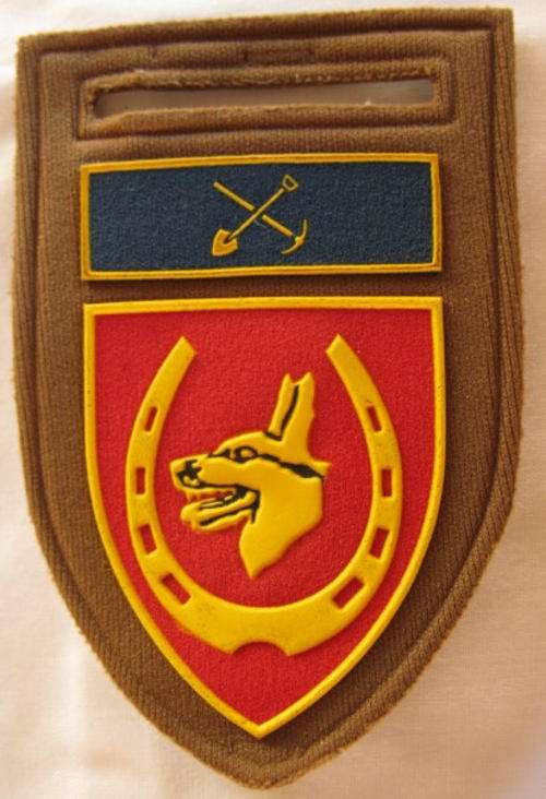 12 SAI BATTALION TUPPER SHOULDER FLASH.