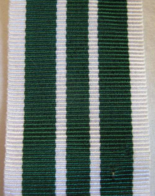 S.A. PRISONS MEDLA RIBBON FULL SIZE FOR COMMISSIONED OFFICERS.  INSTITUTED 1980