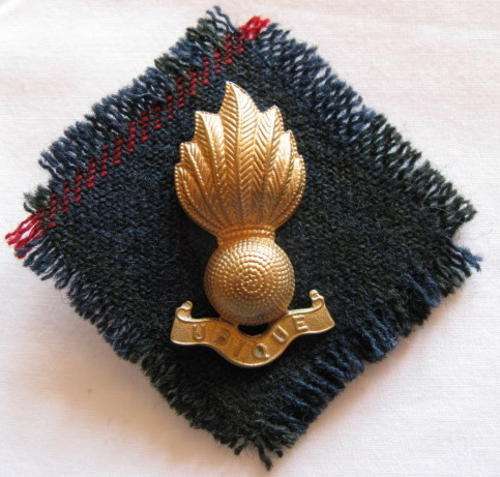 TRANSVAAL SCOTTISH W.O.'S BADGE WORN ON BALMORAL BONNET - LUGS INTACT.