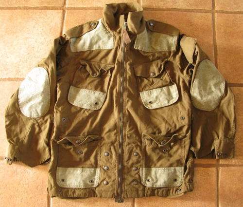 PARA JACKET "SLANGVEL" - NUTRIA TYPE 2 WITH FLAP ON MAP POCKET.  SIZE LARGE!!!