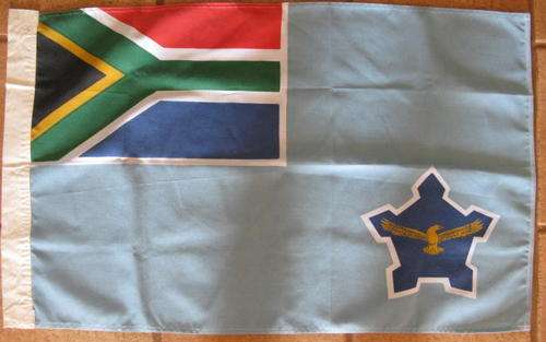 SAAF - FLAG MEASURING 95 X 58CM.  CONDITION UNUSED.