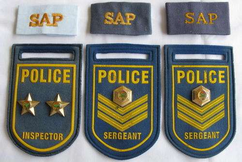 SELECTION OF SAP RANKS & TITLES.