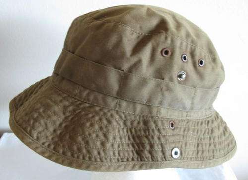 SADF NUTRIA BUSH HAT - USED BUT GOOD CONDITION WITHOUT ANY DAMAGE - INSIDE RING MEASURES 56CM