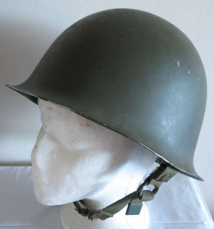 SADF HELMET (STAAL DAK) COMPLETE MADE BY C.J. FUCHS AND DATED 1968