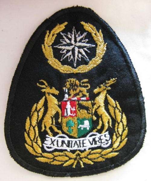 RECCE - REPLICA SPECIAL FORCES SERGEANT MAJOR RANK.  LUREX THREAD EMBROIDERED