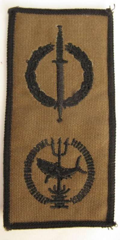 RECCE - COMBINED OPERATOR & ATTACK DIVER QUALIFICATION BADGE.