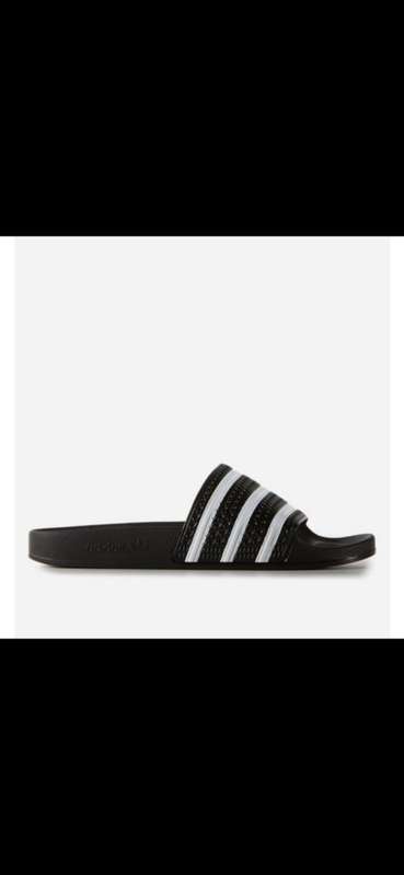 adidas slippers uk/sa size 7 black