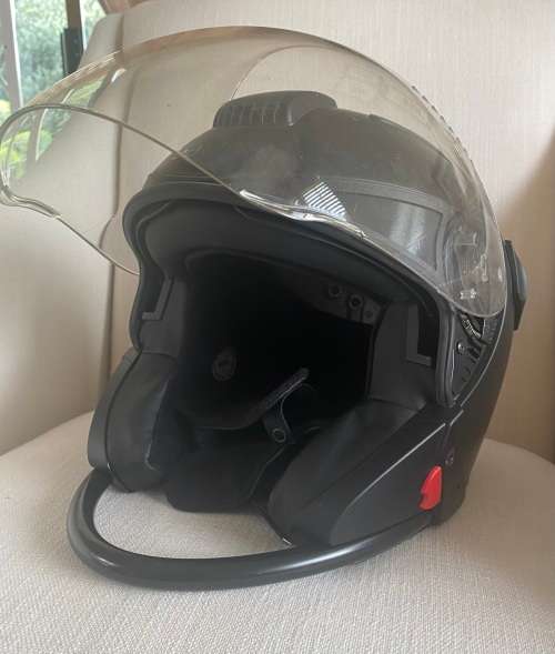 SCUBERTH J1 MATTE BLACK MOTORCYCLE HELMETS