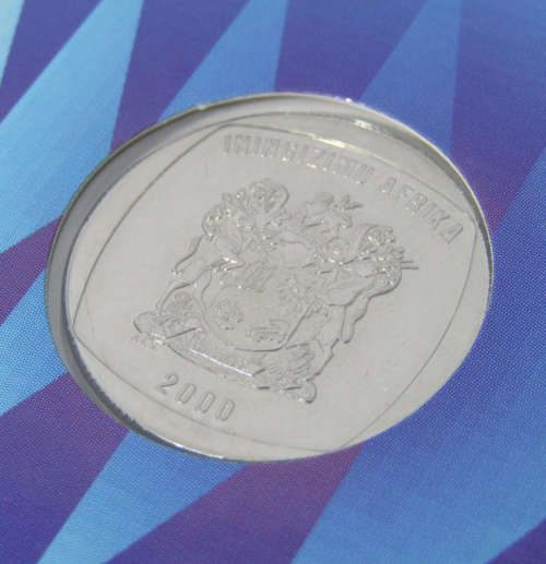 SOUTH AFRICA 2000 UNCIRCULATED COIN SET - WITH OLD COAT OF ARMS - MILLENIUM SET