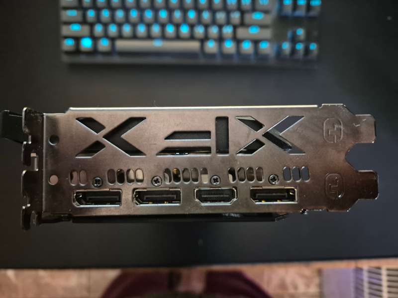 Faulty XFX Speedster swift 309 RX6700XT 12GB for spares or repair