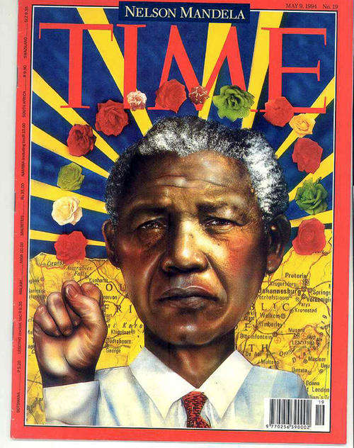 NELSON MANDELA -"TIME" - Special iconic edition dated  MAY 9 - 1994