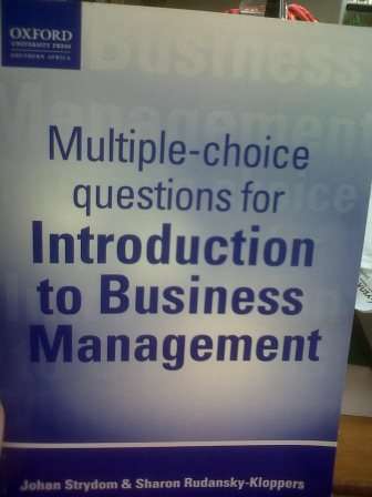 Multiple-choice questions for Indtroduction to Business Management
