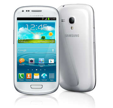 White Samsung S3 Mini - PERFECT Condition, incl FREE COVER!