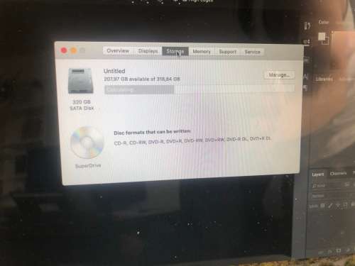 Macbook Pro - 15 inch, i7 processor, 4gb ram