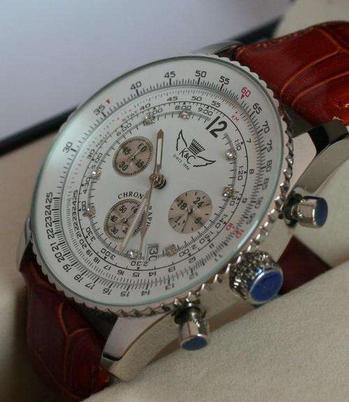 KOTTE & CO COLOSEUM 8 DIAMONDS GERMAN AIRFORCE ENGINEERED CHRONOGRAPH