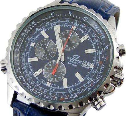 CASIO Edifice EF527L Chronograph Aviators Slide Rule Gents Watch++IN STOCK LOCAL**STUNNING!!**