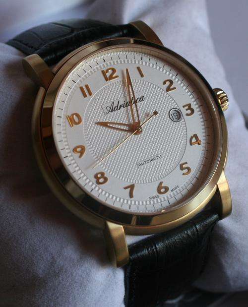 Adriatica Swiss Made Automatic ETA 2824 26 Jewels +++R8600.00+++Never needs a Battery again++