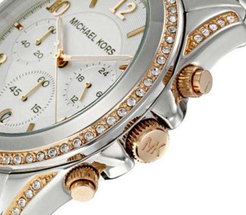 MICHAEL KORS Ladies BLAIR CHRONO WATCH++SPECTACULAR BLING**FULLY LOADED**CRAZY DEAL!! R5999.99