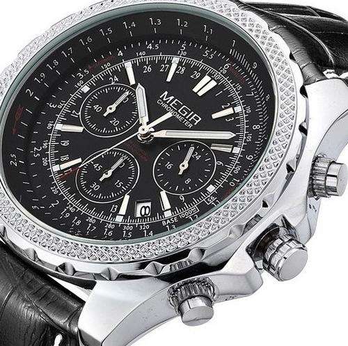 **NEW FIRST TIME IN SA**MEGIR AVIATOR TRUE CHRONOGRAPH GENTS WATCH**NEW IN SA**LAST ONE LEFT!!