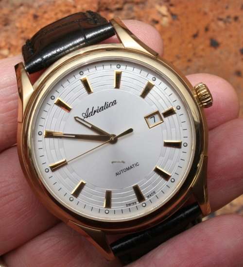 Swiss ETA 2824 AUTOMATIC ADRIATICA Gents watch 26 Jewels**HIGH END SWISS WATCH**MUST HAVE!!**