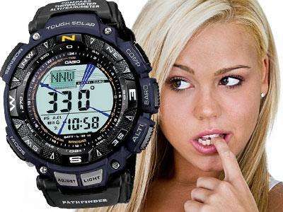 Casio Protrek Triple Sensor Alti-Baro-Thermo-Compass SOLAR Gents Watch**PRICE DROP!!