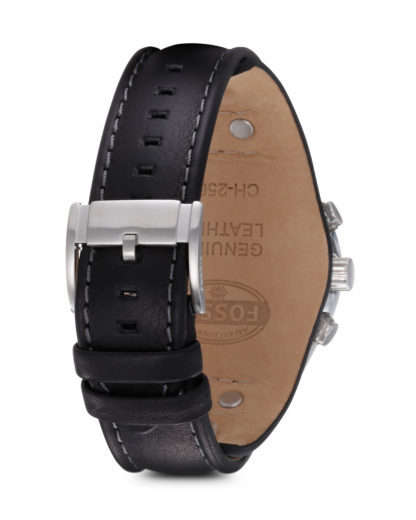 FOSSIL GENTS Coachman Blue Quartz Chrono Leather Watch Brand new in Box!!++LAST ONE!!