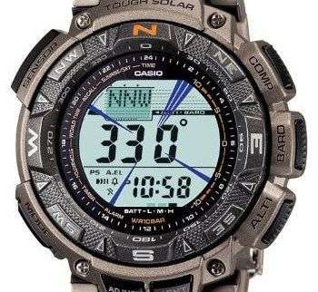 CASIO Protrek TITANIUM Tough Solar Triple Sensor Watch++LAST ONE+FREE SHIPPING!!