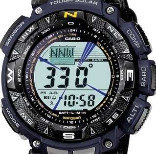 Casio Protrek Triple Sensor Alti-Baro-Thermo-Compass SOLAR Gents Watch**PRICE DROP!!