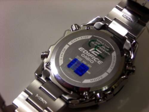 Casio Edifice Tough Solar Neobrite Stainless-Steel Quartz Watch++MASSIVE BARGAIN++TOP OF THE RANGE!!