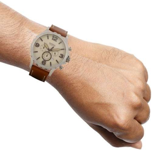 FOSSIL NATE 50mm Oversize Gents Chronograph Watch Brand new in Box ++VALUE R3599.99