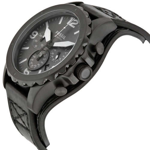 FOSSIL NATE Gents Chronograph Watch Brand new in Box ++AWESOME BLACK IP BEAST!!++VALUE R3999.99