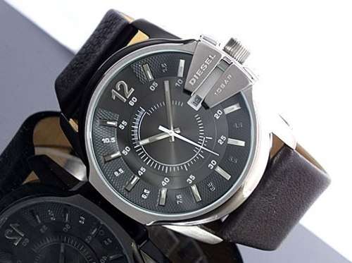 DIESEL GENTS MASTER CHIEF Quartz Dress Watch**AWESOME STYLE AND ELEGANCE!!**BRAND NEW!