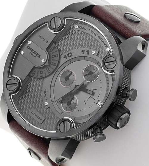 DIESEL**GIANT 52MM SBA**LITTLE DADDY Chronograph Gents Watch **MUST HAVE**