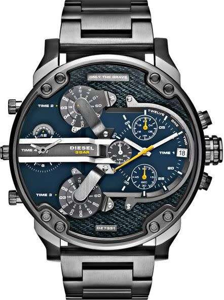 DIESEL GENTS XXL BIG DADDY 57mm 4 TIMEZONE Watch++R8999.99++BRAND NEW IN BOX!!