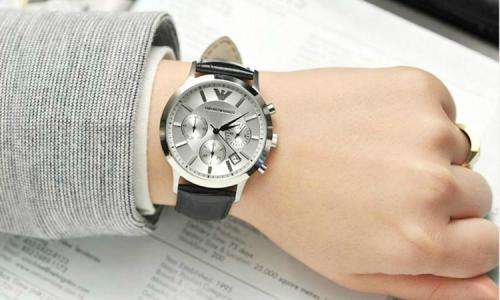 EMPORIO ARMANI GIANI CHRONO WATCH-EXQUISITE STYLE AND ELEGANCE!!++BRAND NEW++R6499.99