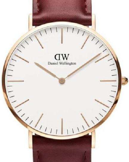 DANIEL WELLINGTON SUFFOLK CLASSIC ROSE GOLD 40MM  - BRAND NEW IN BOX ==LIMITED EDITION==