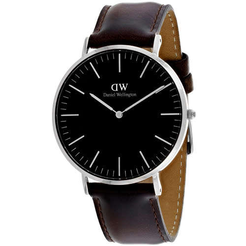 DANIEL WELLINGTON Classic Black Bristol 40mm-BRAND NEW IN BOX==ORIGINAL==