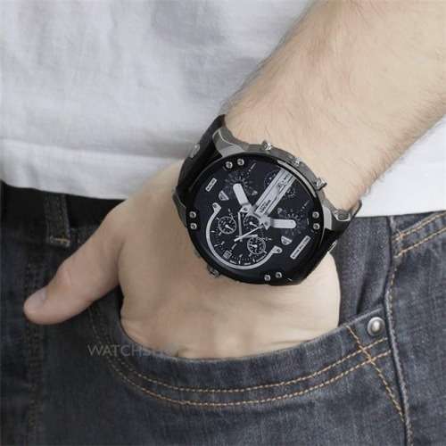 DIESEL DZ7313 GENTS XXL BIG DADDY 57mm 4 TIMEZONE Watch R7999.99 + BNIB+ ABSOLUTE STUNNER!!