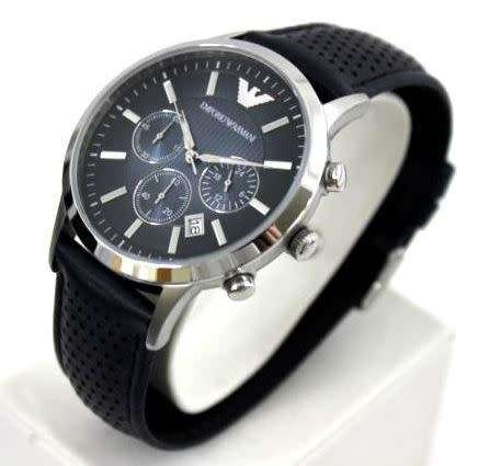 EMPORIO ARMANI RENATO CHRONO WATCH-EXQUISITE FORMAL STYLE!!++BRAND NEW IN BOX++WOW!!