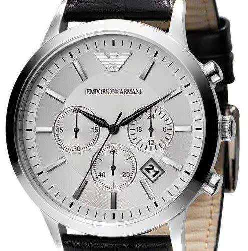 EMPORIO ARMANI RENATO CHRONO WATCH-EXQUISITE STYLE!!++BRAND NEW IN BOX++