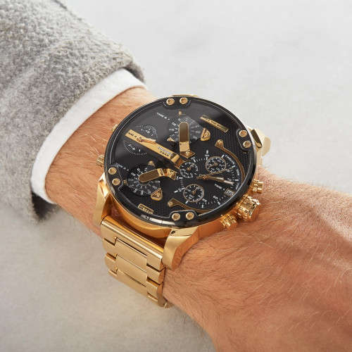 DIESEL 2.0 DZ7333 XXL BIG DADDY 57mm 4 TIMEZONE Watch+R8999.99++BRAND NEW IN BOX++AWESOME!!!