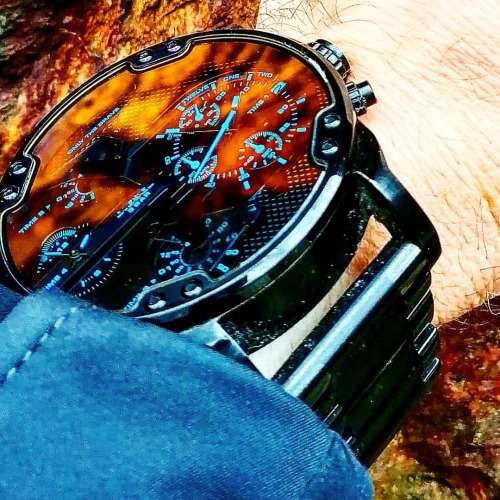 DIESEL DZ7395 GENTS 4 TIMEZONE XXL(57MM) MR BIG DADDY**BRAND NEW++R8999.99++ABSOLUTE SHOW STOPPER!!