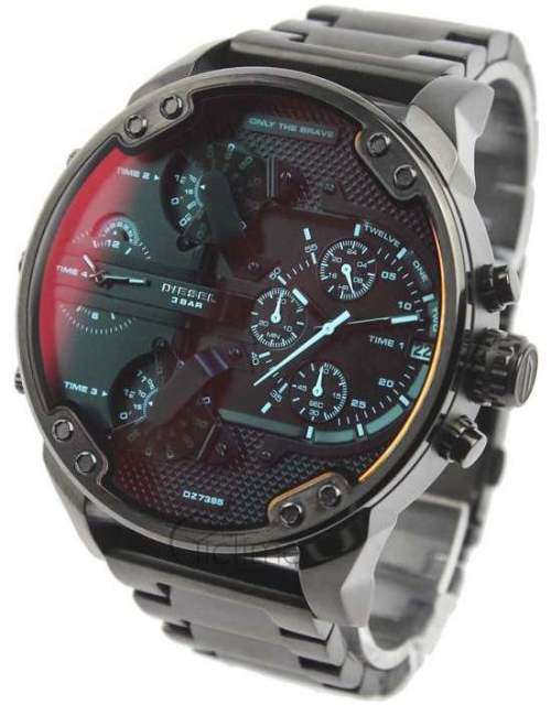 DIESEL DZ7395 GENTS 4 TIMEZONE XXL(57MM) MR BIG DADDY**BRAND NEW++R8999.99++ABSOLUTE SHOW STOPPER!!